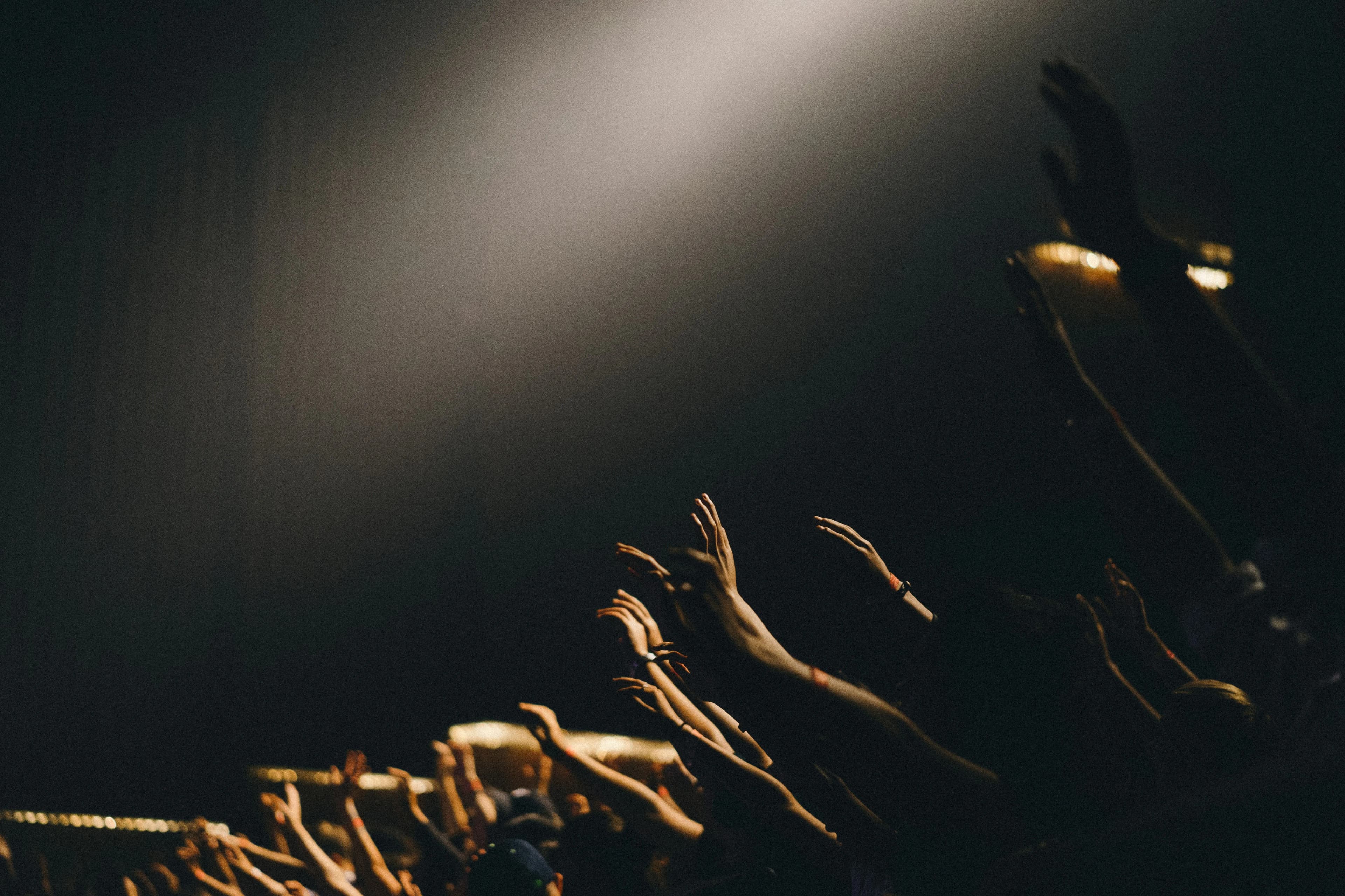Many Christians praising